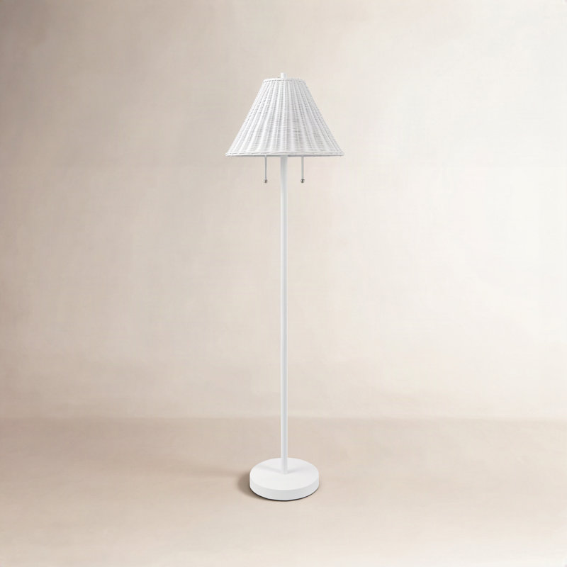 Igby Floor Lamp, White