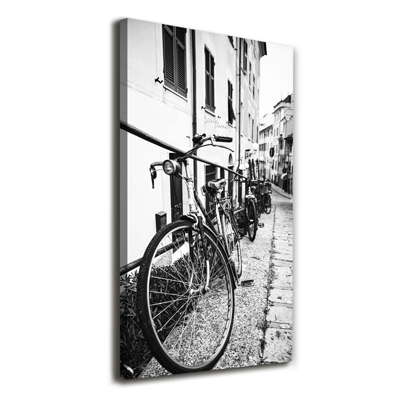 City Bikes - Wrapped Canvas Print