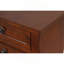Commode 7 tiroirs avec boutons ronds et pieds en chignon