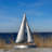 Leonia Silver Saiboat Sculpture, 8.25"