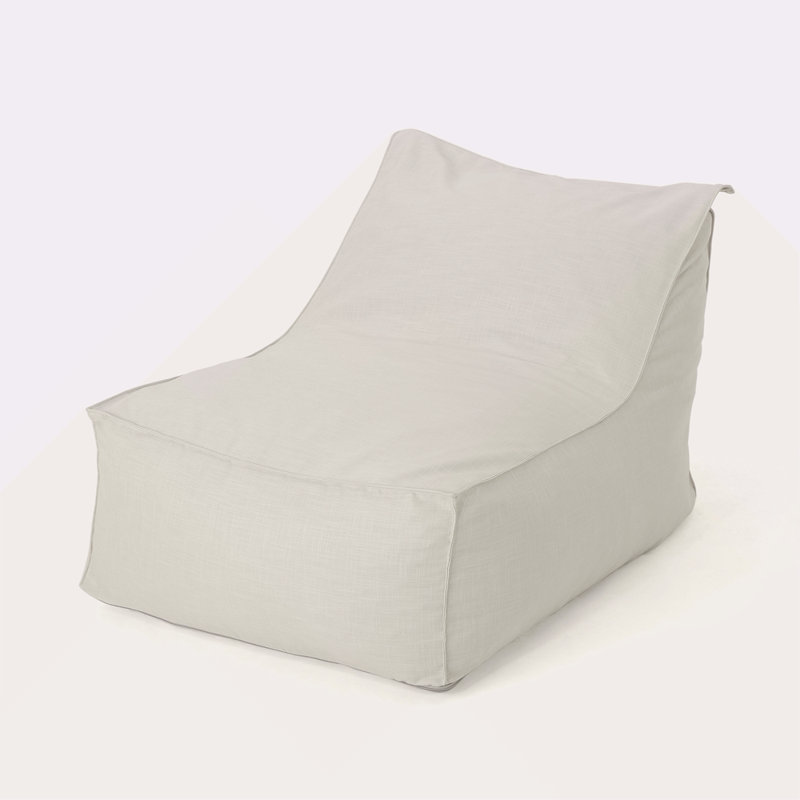 3 pi Fauteuil à billes en tissu résistant à l'eau