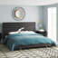 Ensemble de chambre configurable avec lit plateforme Mcginty