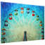 « ferris wheels », impression sur verre