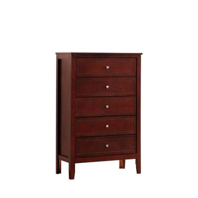 Cyril DC71202831224C83AB2F51A0D2493720 5 Drawer Chest by Lark Manor