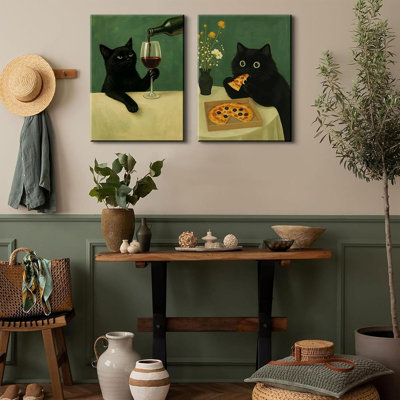 2 Piece Wrapped Canvas Print