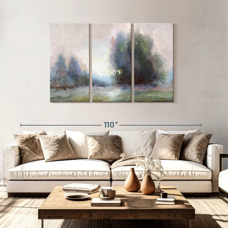 Avery Lavender Spring, 48" H x 74" W