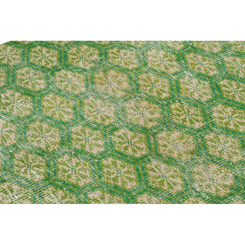 One-of-a-Kind 3'4" X4'5" Hand Knotted Area Rug