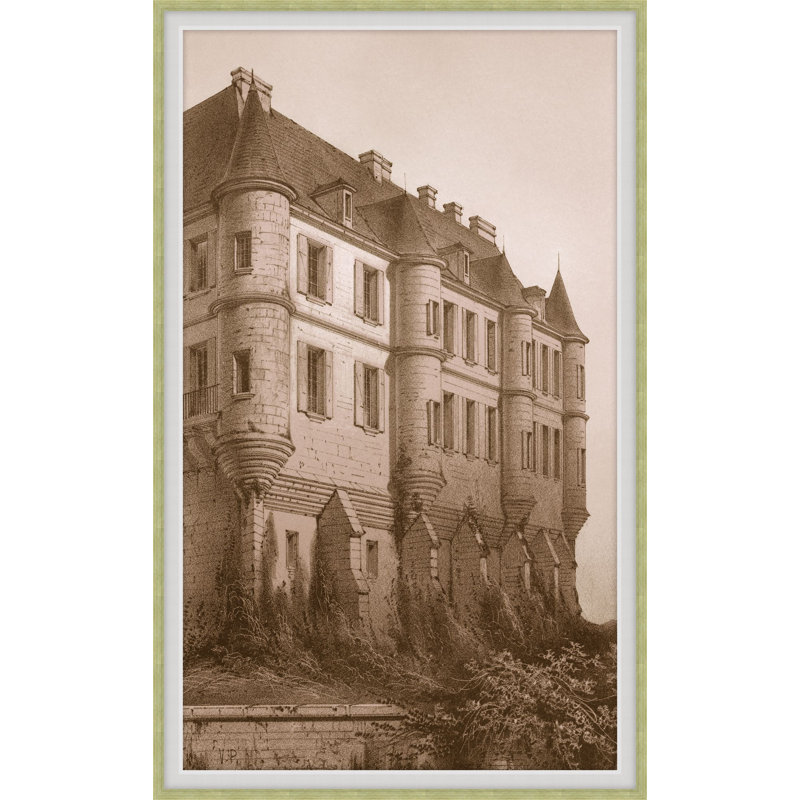 Paris House 4 Print by Art House Studios, 38" H x 24" W x 1" D