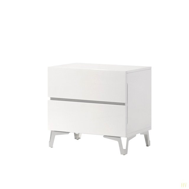 Table de chevet 2 tiroirs Modern