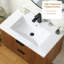Ensemble de meuble-lavabo simple mural moderne 30 po-1691060328