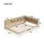 Oak MDF+Plywood Storage Bed-468358616