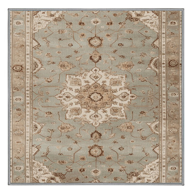 Machine Washable Afyon Gray Area Rug
