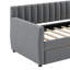 Lit de jour simple tapissier avec tiroirs-1790244337