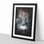 Colourful Bull Cow - Framed Print-56742477-56742482