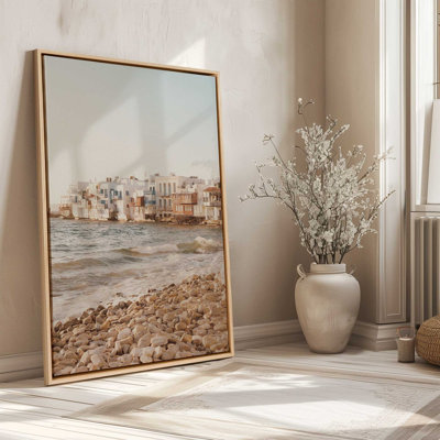 Mykonos Morning Rolled Canvas Print