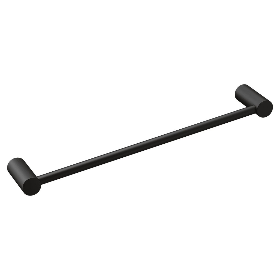 Moen Align 24 inch Wall Mounted Towel Bar Moen Finish: Matte Black