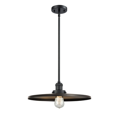 Luminaire suspendu conique à 1 lumière Rouvin