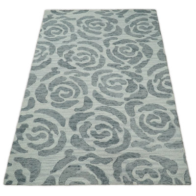 Ballico Wool Floral Indoor Rug
