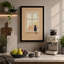 Cat at the Window Minimalist - Wrapped Canvas-1068632913-1068632912