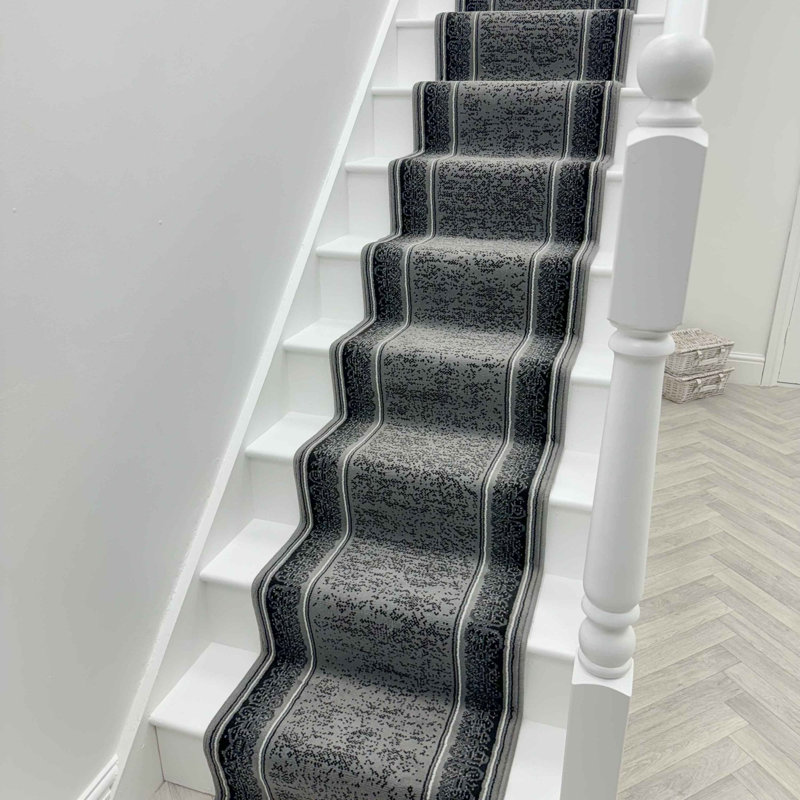 Stair Runner Geometric Shapes Area Rug, Runner 70 x 450 cm