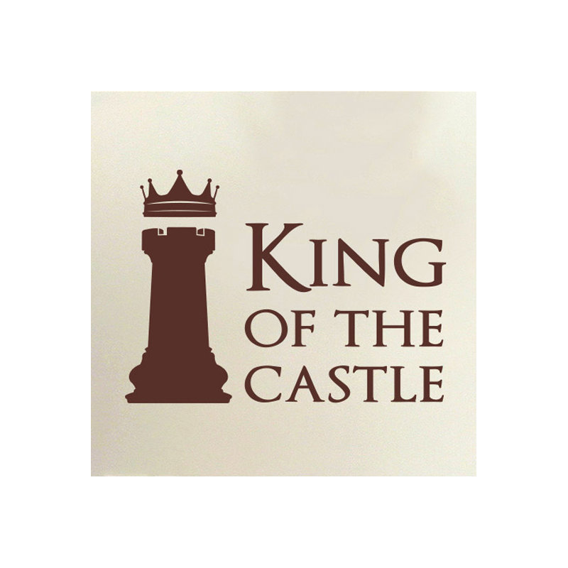 Wall Decal, Brown, Medium