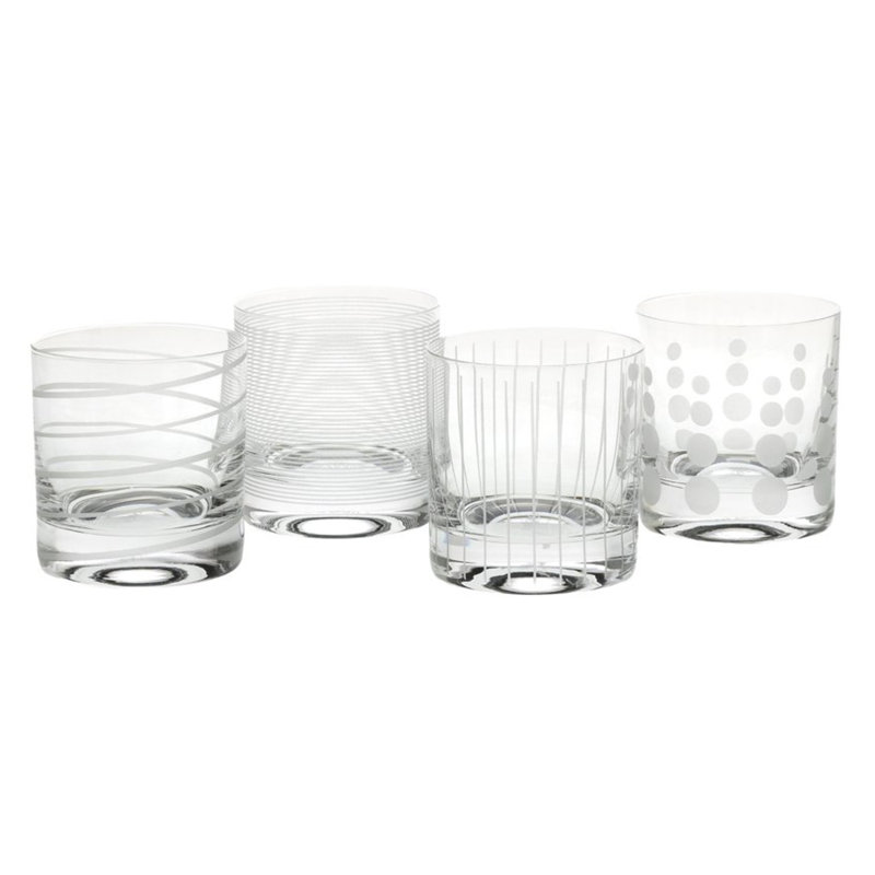 Mikasa Cheers Set Of 4 12.75Oz Tumblers