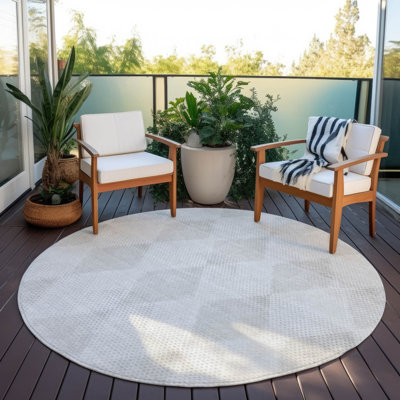 Altair Washable Geometric Indoor / Outdoor Rug