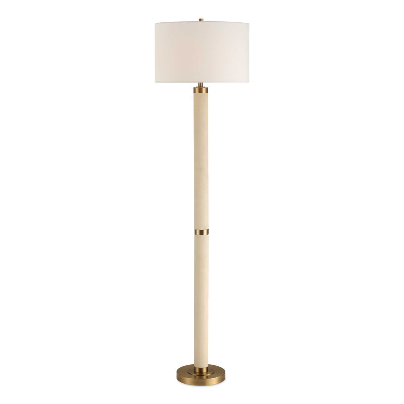  Lampe sur pied blanche Wessex