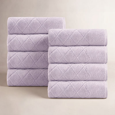 Geometric Turkish Cotton Washcloths