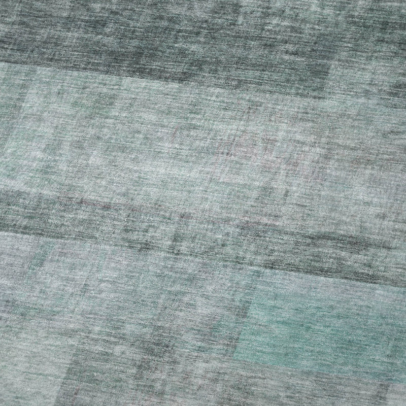 Jeté en sherpa Addison, Bleu sarcelle-ombrée