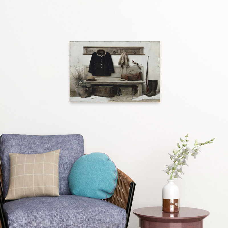 «Hunting Essentials Abstract», reproduction d'art mural contemporain, H 16 po x l 24 po