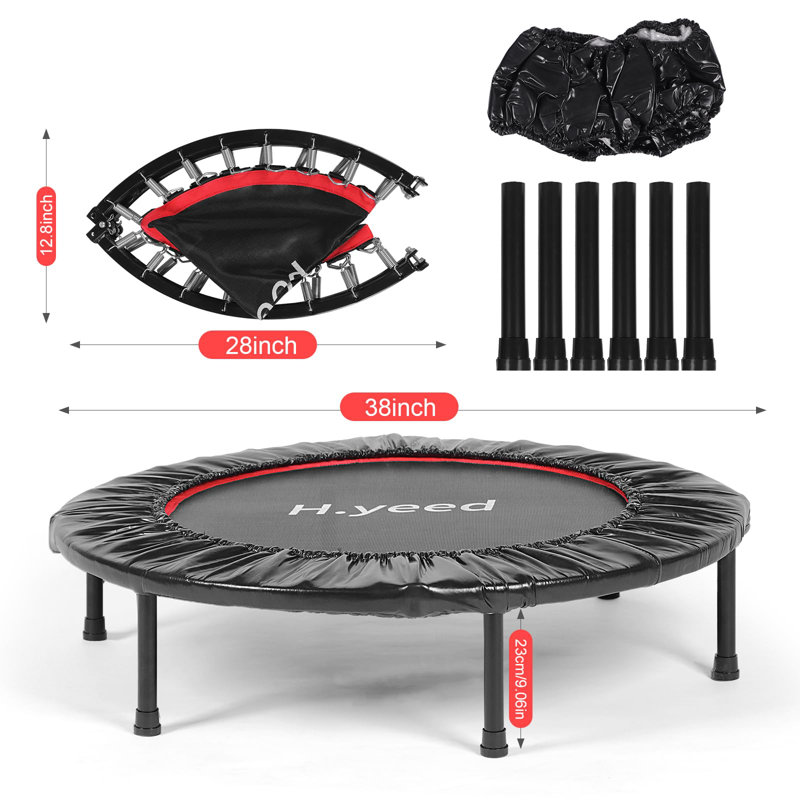 17 Stories ft Round Fitness Trampoline