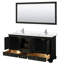 Ensemble de meuble-lavabo double 72 "avec miroir Deborah-80209400-51712409-97761502