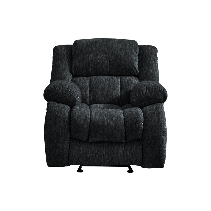 STONIC EBONY GLIDER RECLINER, Black