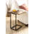 Rustic Pull-Up Table with Fold-Out Leaves in Wood and Metal