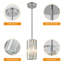 Llinos - Luminaire suspendu pour îlot de cuisine pour salle à manger et couloir-179367090-200981341-180654879