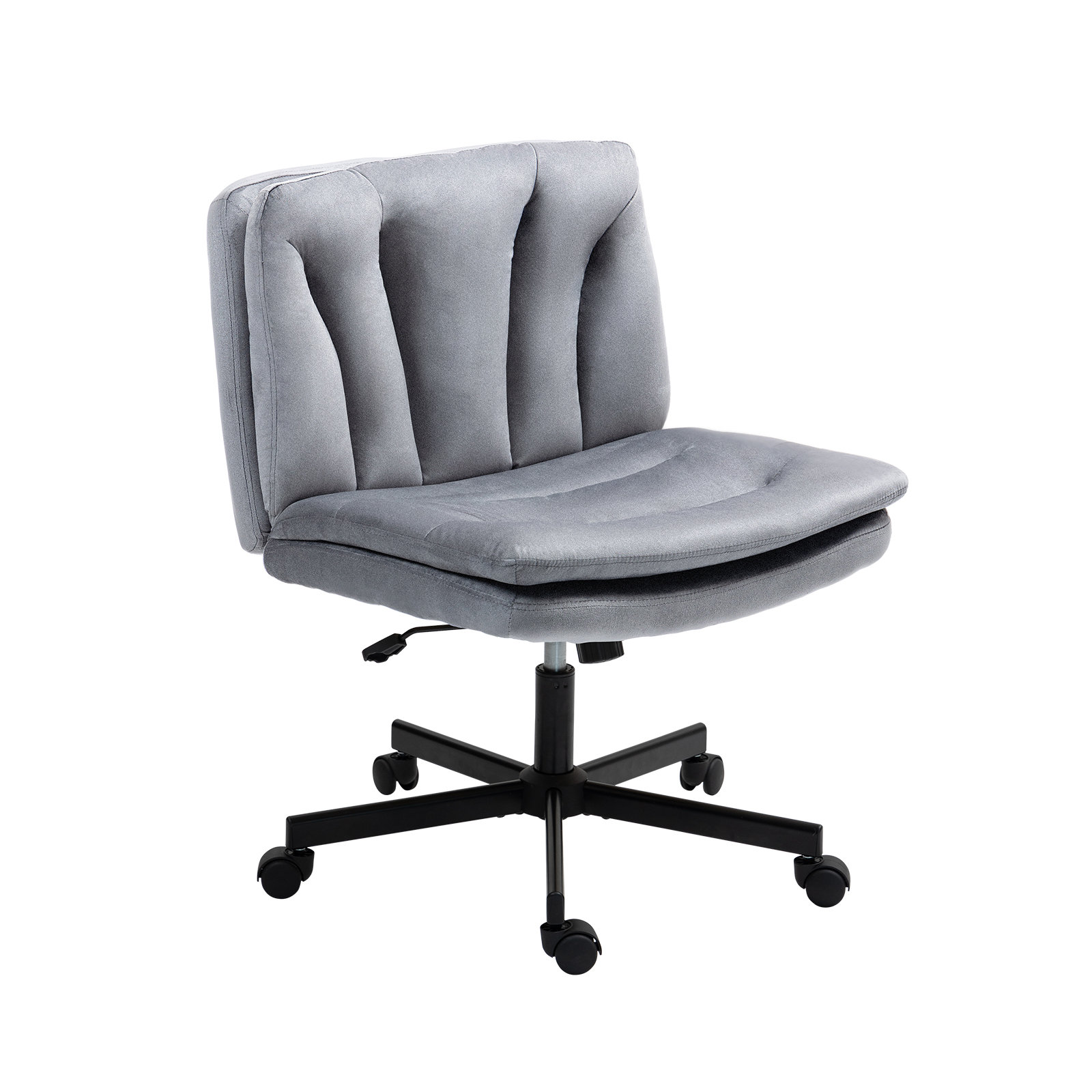 Ebern Designs Criss Cross Legged Ergonomic Home Office Desk Chair ...