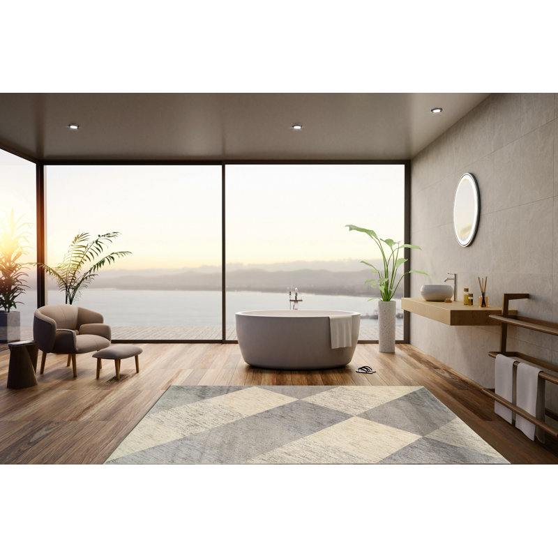 Tapis rectangulaire Monroe, Rectangle 5 pi 3 po x 7 pi 7 po