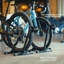 Metal Freestanding Bike Rack