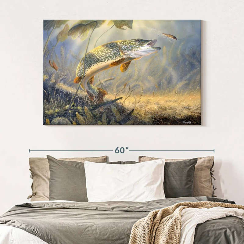 Brampt Calm Waters Fishing, 34" H x 51" W