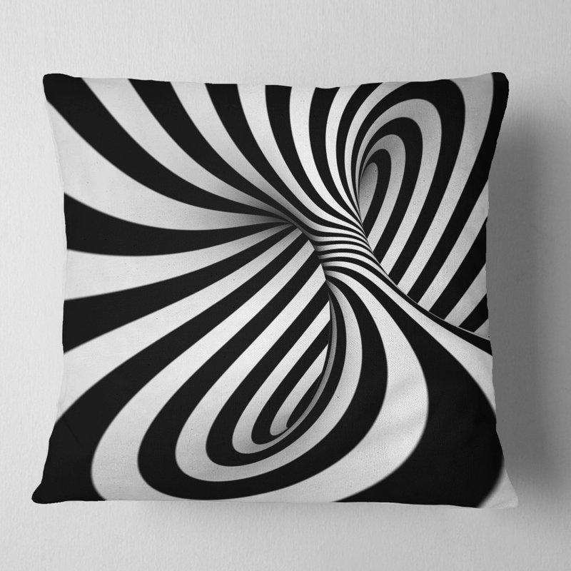 Coussin Spiral, H 18 po x l 18 po
