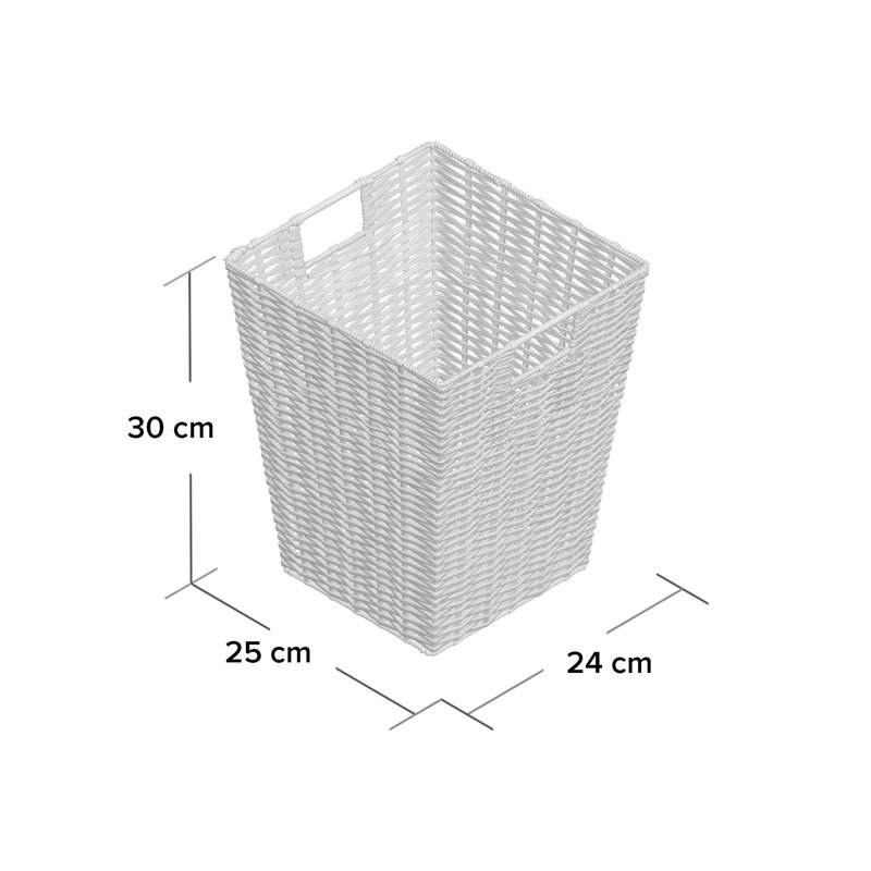 Plastic Open Waste Bin