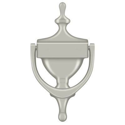 Deltana DK7356U15 Door Knocker; Victorian; Satin Nickel Finish
