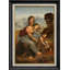 Vierge, enfant et Sainte Anne par Leonardo Da Vinci - peinture sur toile encadrée-86450295