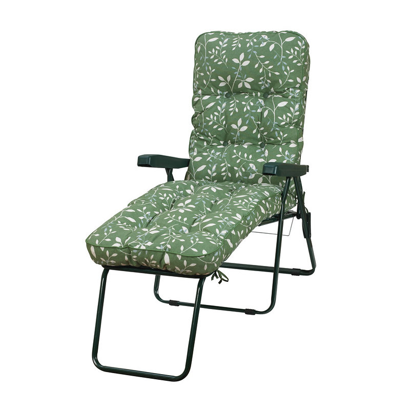 73cm Long Reclining Single Chaise with Cushions