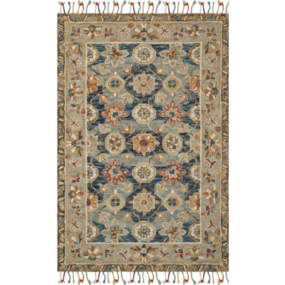 Carman Hand Tufted Wool Geometric Rug