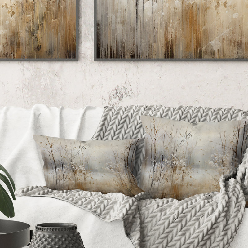 Coussin Winter Meadow View Calmness II - Meadow