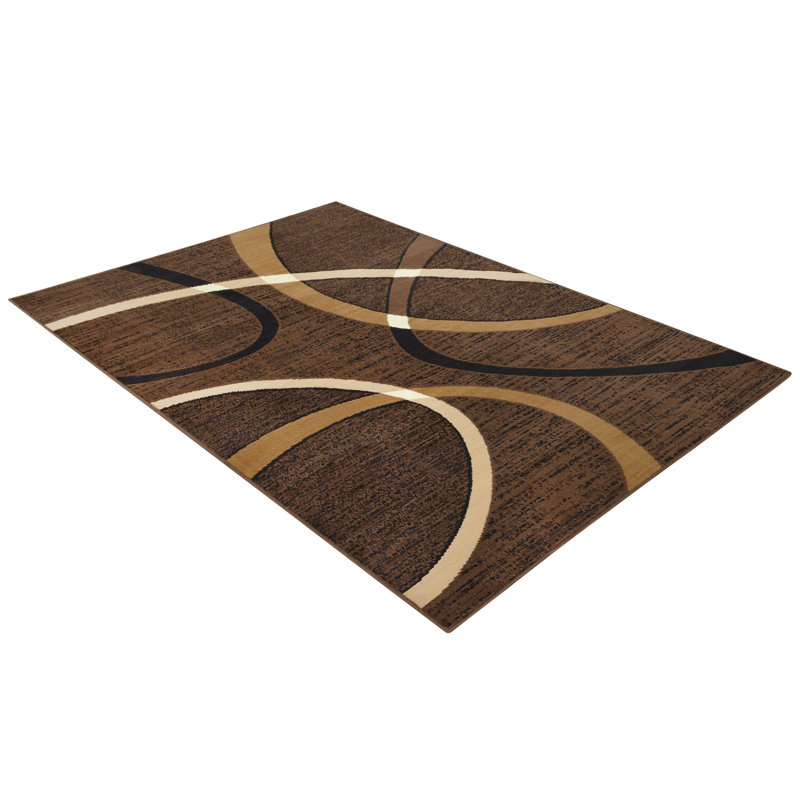 Isam Geometric Indoor Rug, Rectangle 5'2" x 7'