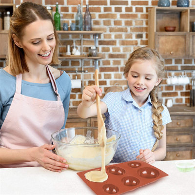 Ensemble de cuisson, moules en silicone pour moules à chocolat Moule en silicone de tailles variées pour moules réutilisables
