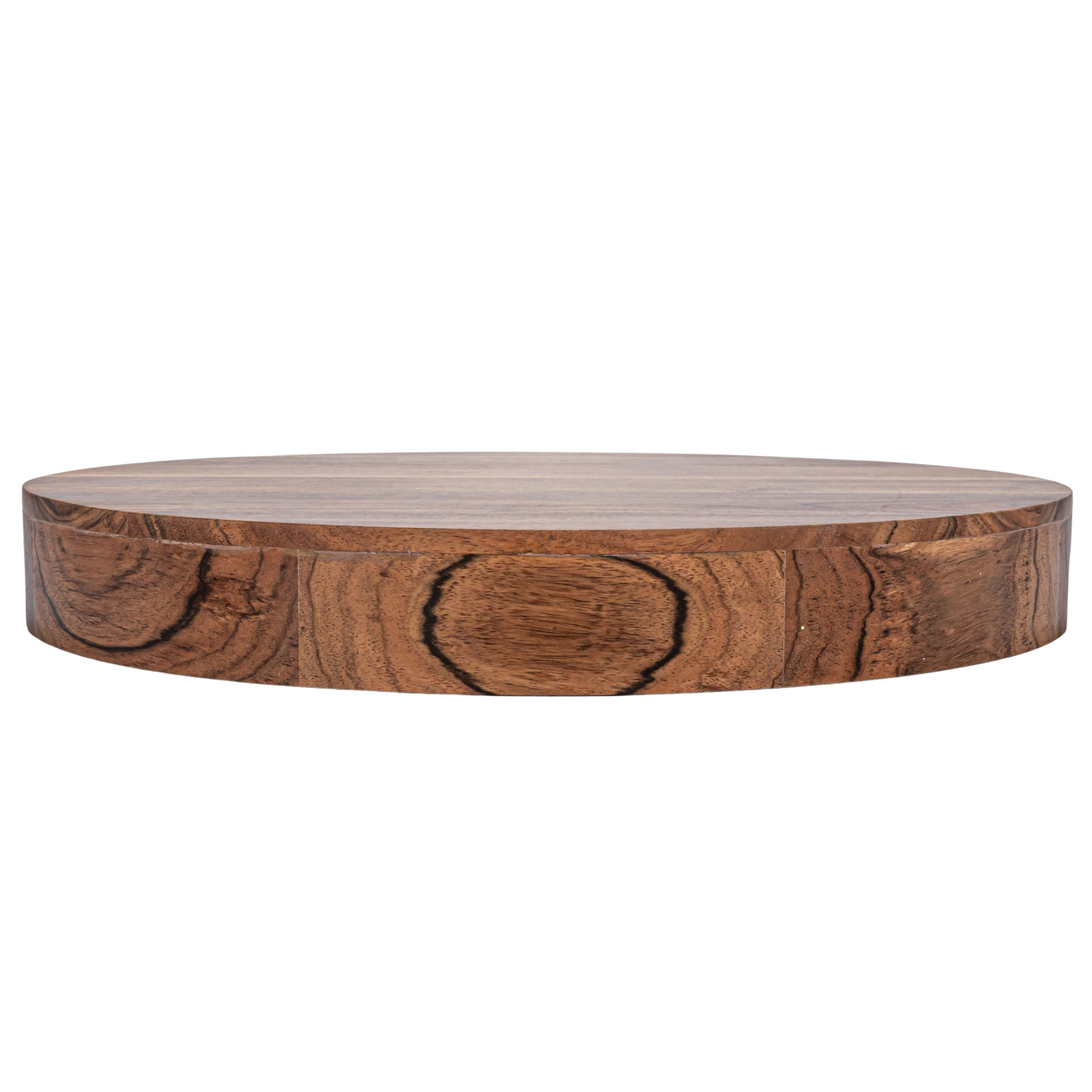 Joss & Main Tessa Acacia Wood Kitchen Pedestal | Wayfair